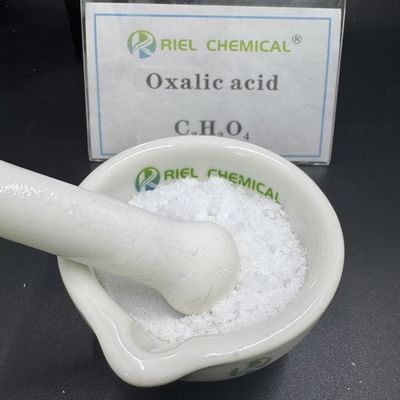 Highly Purified 99.6% Oxalic Acid White Crystal Particle H2c204 2h20 For Cleaning Stainless Steel