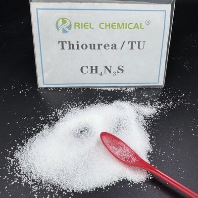 99% Thiourea White Crystal Particle 1.41 g/cm³ for Chemical Materials
